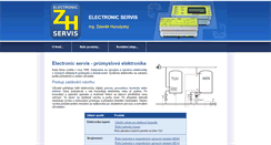 Desktop Screenshot of electronic-servis.cz